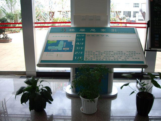 分楼层索引标识 